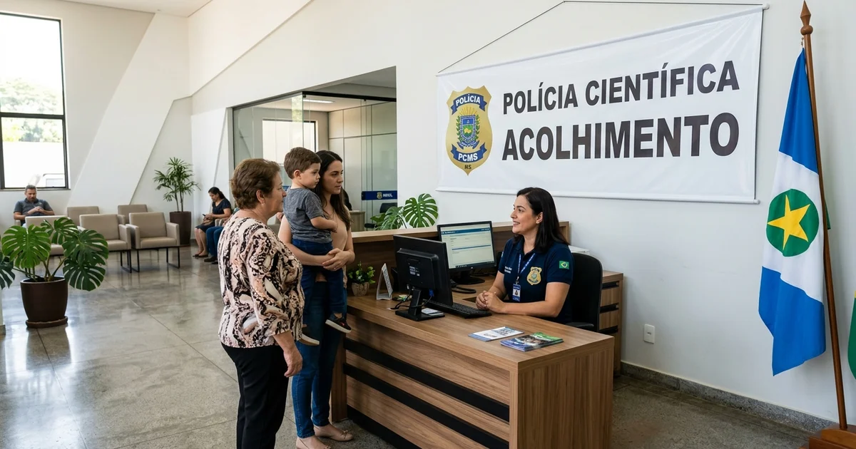 Busca por respostas: Polícia Científica padroniza fluxo de acolhimento a famílias de pessoas desaparecidas em MS