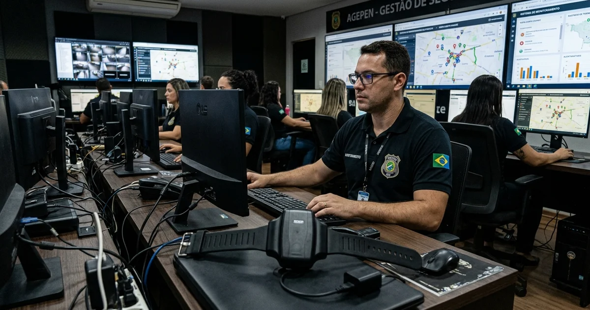 Modernização Penal: Sejusp amplia monitoramento eletrônico de presos em MS