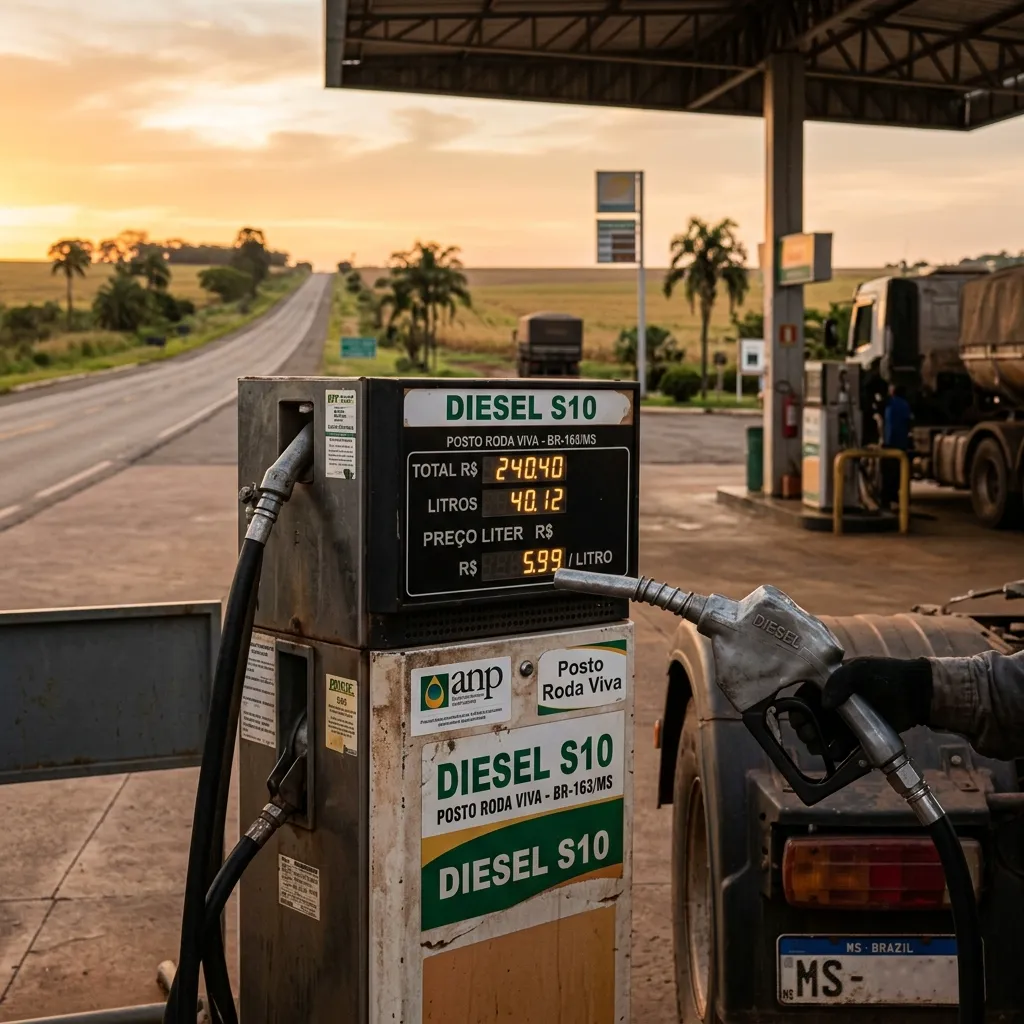 Riedel anuncia subsídio de R$ 1,20 por litro no diesel em MS até maio