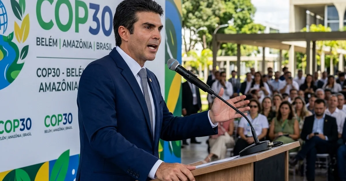 Agenda COP30: Helder Barbalho Articula Parcerias para Grande Evento de Clima em Belém