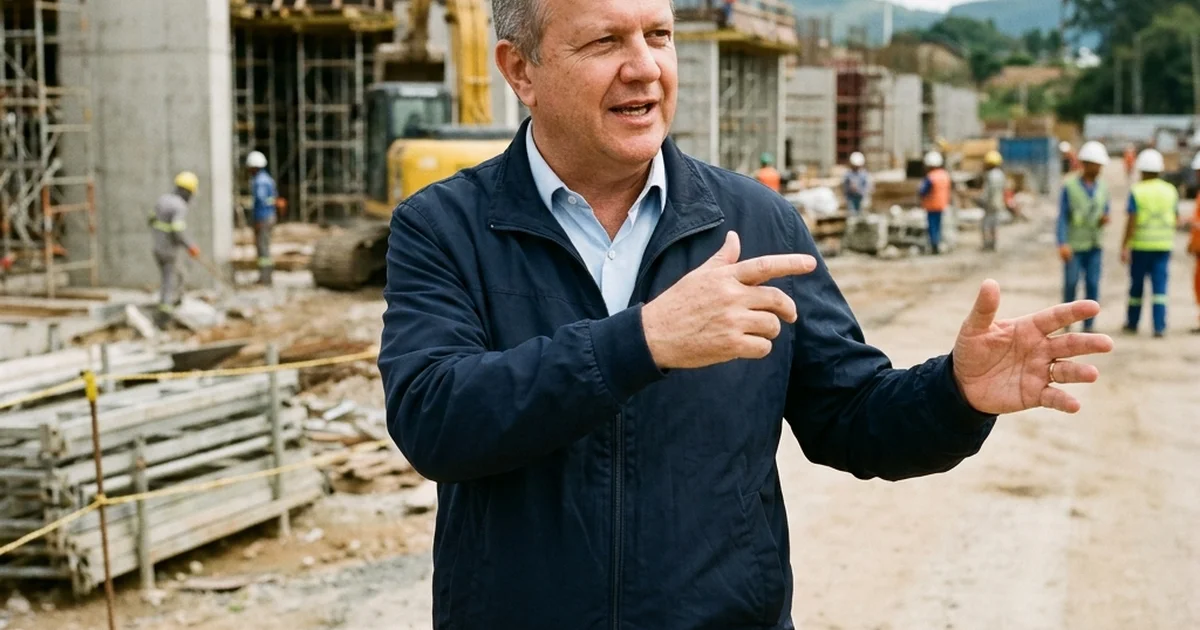 Obras e Tensão: Jorginho Mello Protagoniza Discussão Verbal com Lideranças Indígenas em SC