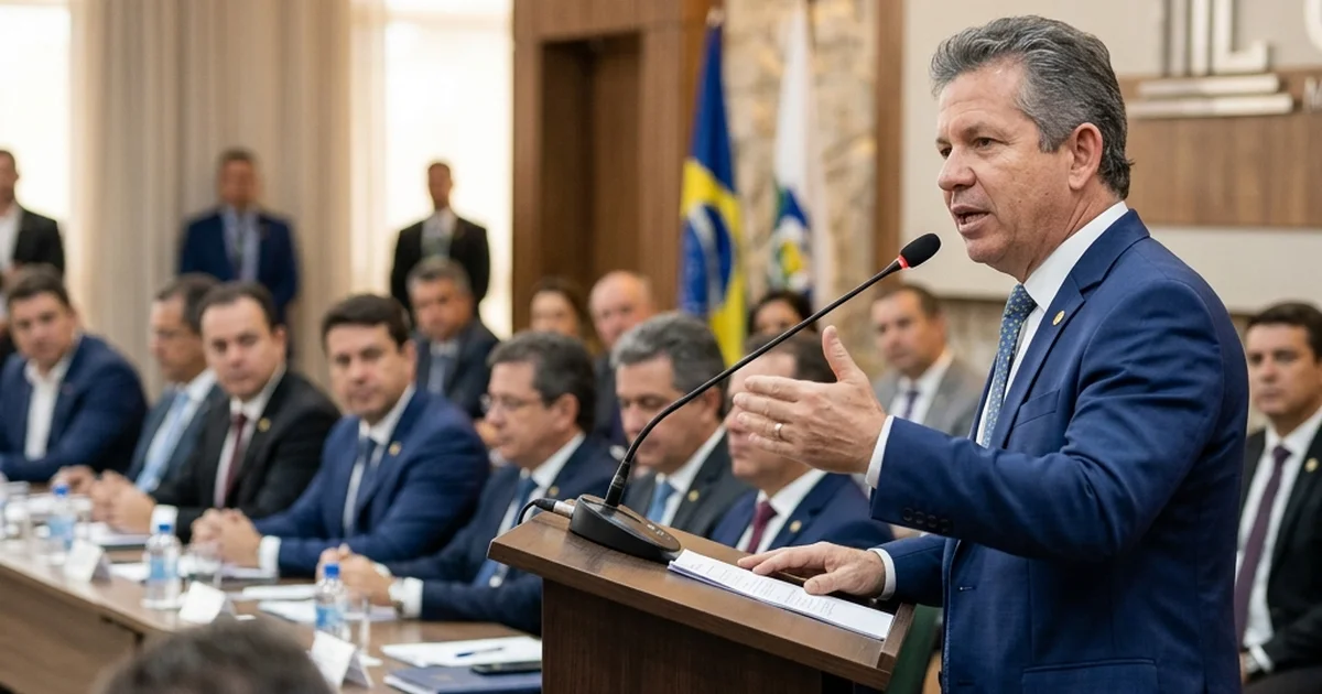 Sucessão e Alianças: Mauro Mendes Lidera Articulação Eleitoral do União Brasil em Mato Grosso