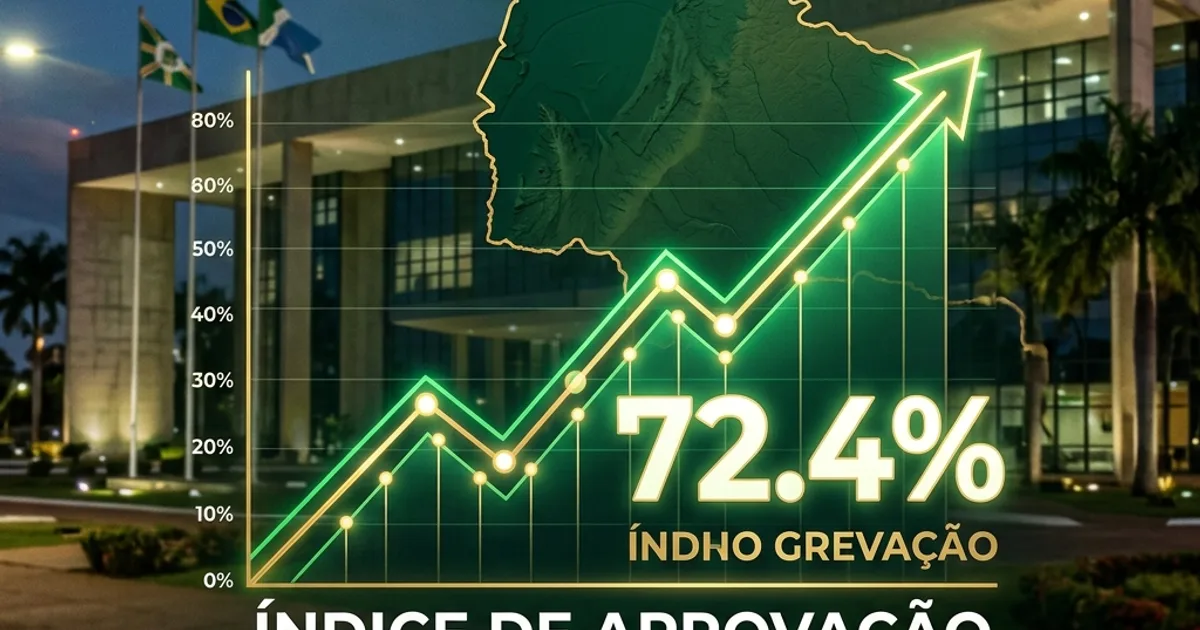 Aprovação de Riedel chega a 72,4% e é a maior do mandato, aponta pesquisa